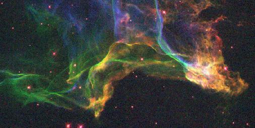A Full color image of Cygnus Loop