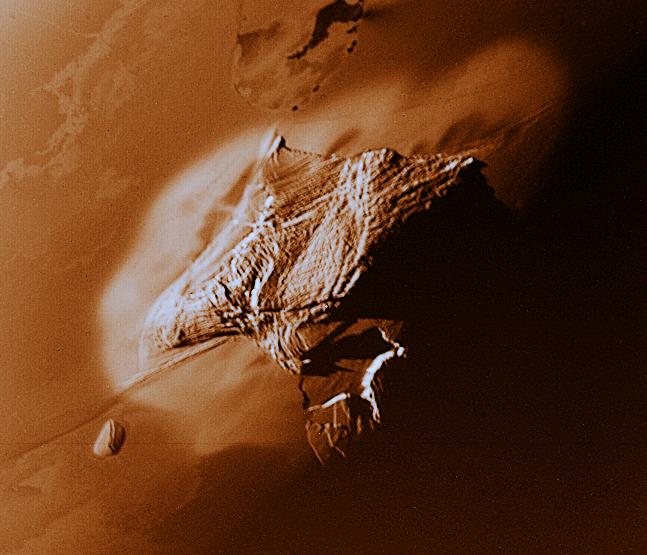 A mountain on Io satellite