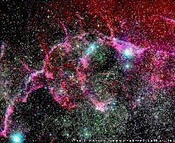 A beautiful image of the Supernova named Vela